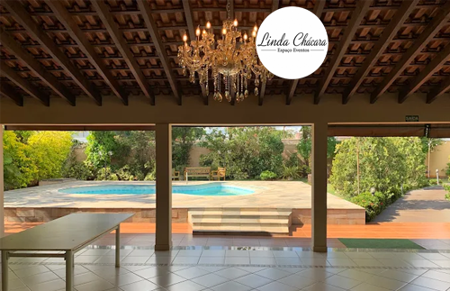 Piscina da Linda Chácara em Jaú SP